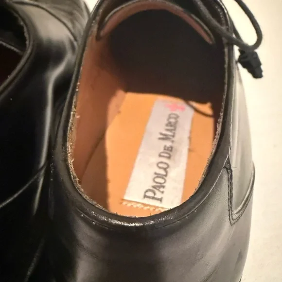 Crocodile Handmade Paolo De Marco Men's Dress Shoes - Picture 5 of 7